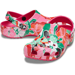 Crocs Classic Woodcut Floral Clog - SPORTFIRST HERVEY BAY