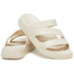 Crocs Getaway Strappy Stucco Womens Sandal - SPORTFIRST HERVEY BAY