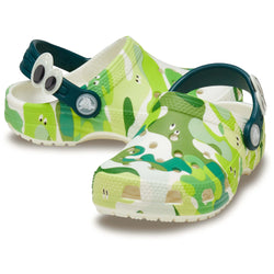 Crocs Glow Slime Monster Classic Kids Clog - SPORTFIRST HERVEY BAY