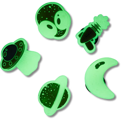 Crocs Jibbitz Glow In The Dark Space 5 Pack - SPORTFIRST HERVEY BAY