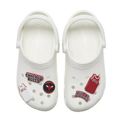 Crocs Jibbitz NBA Chicago Bulls 5 Pack - SPORTFIRST HERVEY BAY