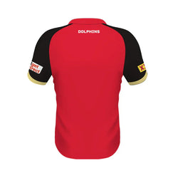 Dolphins 2025 Mens Media Polo - SPORTFIRST HERVEY BAY