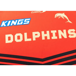 Dolphins 2025 Youth Pro Warm Up Training Tee - SPORTFIRST HERVEY BAY