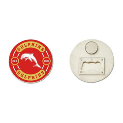 Dolphins Bottle Opener Magnet - SPORTFIRST HERVEY BAY