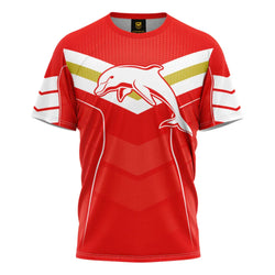 Dolphins Kids Chevron Tee - SPORTFIRST HERVEY BAY