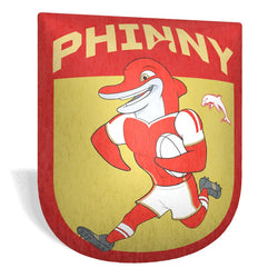 Dolphins Mascot Cushion - SPORTFIRST HERVEY BAY