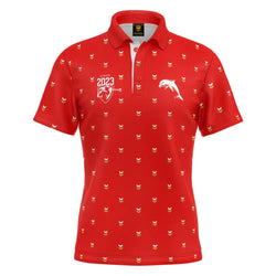 Dolphins Mens Mulligan Golf Polo - SPORTFIRST HERVEY BAY