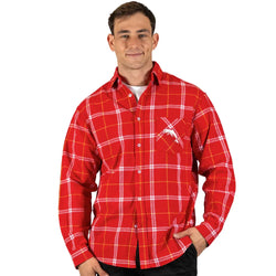 Dolphins Mustang Flannel Shirt - SPORTFIRST HERVEY BAY