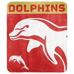 Dolphins Polar Fleece Blanket - SPORTFIRST HERVEY BAY