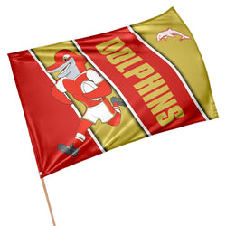 Dolphins Retro Game Day Flag - SPORTFIRST HERVEY BAY