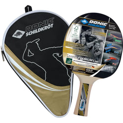 Donic Legends Gold Table Tennis Bat & Cover - SPORTFIRST HERVEY BAY