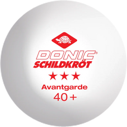 Donic Schildkrot Avantgarde 3 Star Table Tennis Balls (Pack of 6) - SPORTFIRST HERVEY BAY