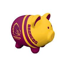 Brisbane Broncos Piggy Bank