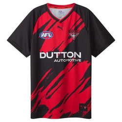 Essendon Bombers 2025 Mens Warm Up Top - SPORTFIRST HERVEY BAY