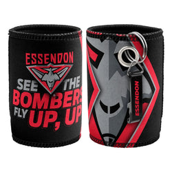 Essendon Bombers Can Cooler & Opener Pack - SPORTFIRST HERVEY BAY