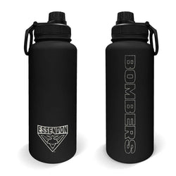 Essendon Bombers Stainless Steel Drink Bottle - SPORTFIRST HERVEY BAY