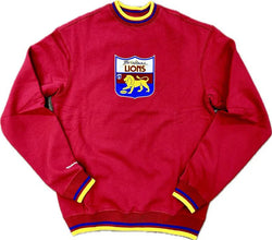 Mitchell & Ness - Brisbane Lions Team Logo Applique Crew Jumper