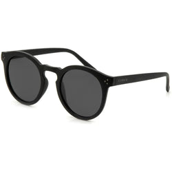 Fletcher Matt Black Dark Grey Polarised Lens Sunglasses - SPORTFIRST HERVEY BAY