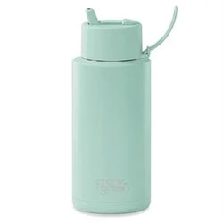 Frank Green - 1L Ceramic Reusable Bottle With Flip Straw Lid - SPORTFIRST HERVEY BAY