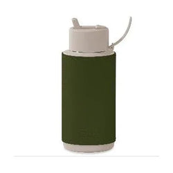 Frank Green - 1L Ceramic Reusable Bottle with Sleeve & Straw Lid - SPORTFIRST HERVEY BAY