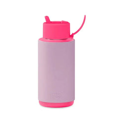 Frank Green - 1L Ceramic Reusable Bottle with Sleeve & Straw Lid - SPORTFIRST HERVEY BAY