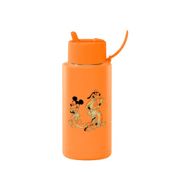 Frank Green - 1L Ceramic Reusable Bottle With Straw Disney Mickey, Pluto & Goofy - SPORTFIRST HERVEY BAY