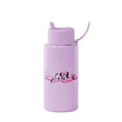 Frank Green - 1L Ceramic Reusable Bottle With Straw Disney Minnie & Pluto - SPORTFIRST HERVEY BAY