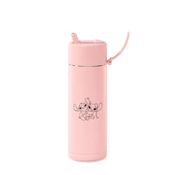 Frank Green - 595ml Ceramic Reusable Bottle With Flip Lid Disney Stitch & Angel - SPORTFIRST HERVEY BAY