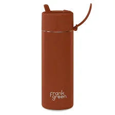 Frank Green - 595ml Ceramic Reusable Bottle With Flip Straw Lid - SPORTFIRST HERVEY BAY