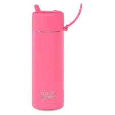 Frank Green - 595ml Ceramic Reusable Bottle With Flip Straw Lid - SPORTFIRST HERVEY BAY