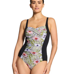Zoggs Ruched Front One Piece