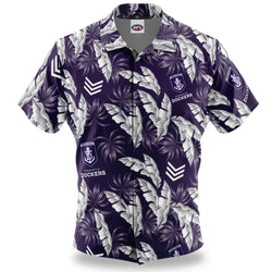Fremantle Dockers Paradise Hawaiian Shirt - SPORTFIRST HERVEY BAY