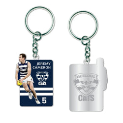 Geelong Cats Jeremy Cameron Keyring - SPORTFIRST HERVEY BAY