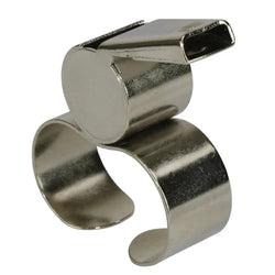 Gilbert Brass Whistle with Fingergrip - SPORTFIRST HERVEY BAY