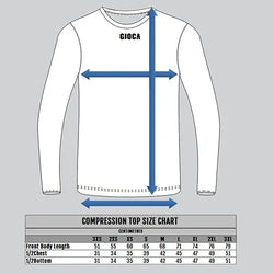 Gioca Mens Long Sleeve Compression Top - SPORTFIRST HERVEY BAY