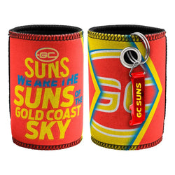 Gold Coast Suns Can Cooler & Opener Pack - SPORTFIRST HERVEY BAY