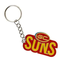 Gold Coast Suns Logo Keyring - SPORTFIRST HERVEY BAY