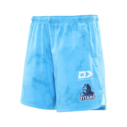 Gold Coast Titans 2025 Mens Alternate Gym Shorts - SPORTFIRST HERVEY BAY