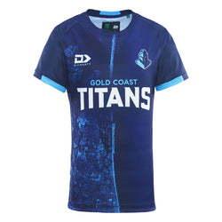 Gold Coast Titans 2025 Youth Warm Up Tee - SPORTFIRST HERVEY BAY