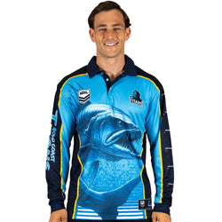 Gold Coast Titans Barracuda Fishing Shirt - SPORTFIRST HERVEY BAY