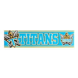 Gold Coast Titans Bumper Sticker - SPORTFIRST HERVEY BAY