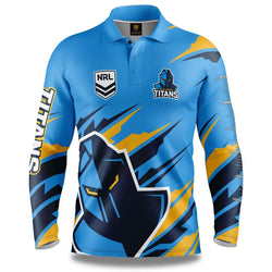 Gold Coast Titans Ignition Fishing Shirt - SPORTFIRST HERVEY BAY