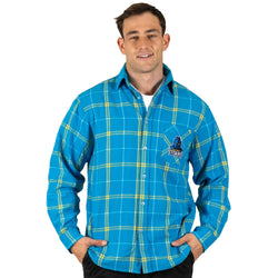 Gold Coast Titans Mustang Flannel Shirt - SPORTFIRST HERVEY BAY