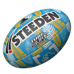 Gold Coast Titans Steeden NRL Turf To Surf Ball - SPORTFIRST HERVEY BAY