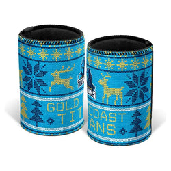 Gold Coast Titans Xmas Can Cooler - SPORTFIRST HERVEY BAY