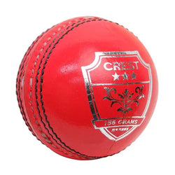 Gray Nicolls Crest 3 Star 4pce 156g Cricket Ball - SPORTFIRST HERVEY BAY