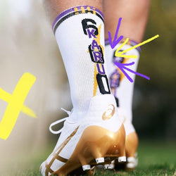 Grip Star Xavier Coates Crew Socks - SPORTFIRST HERVEY BAY