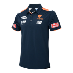 GWS Giants 2025 Mens Media Polo - SPORTFIRST HERVEY BAY