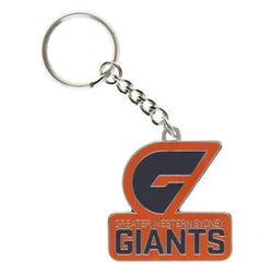 GWS Giants Logo Keyring - SPORTFIRST HERVEY BAY