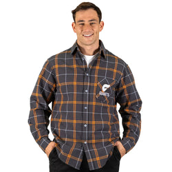 GWS Giants Mustang Flannel Shirt - SPORTFIRST HERVEY BAY